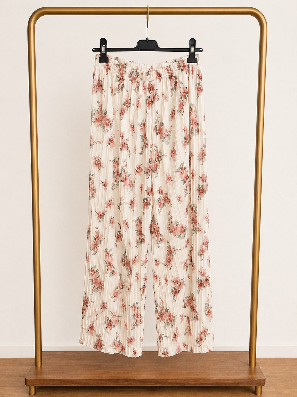 Pantalon plissé Flora