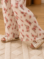 Pantalon plissé Flora